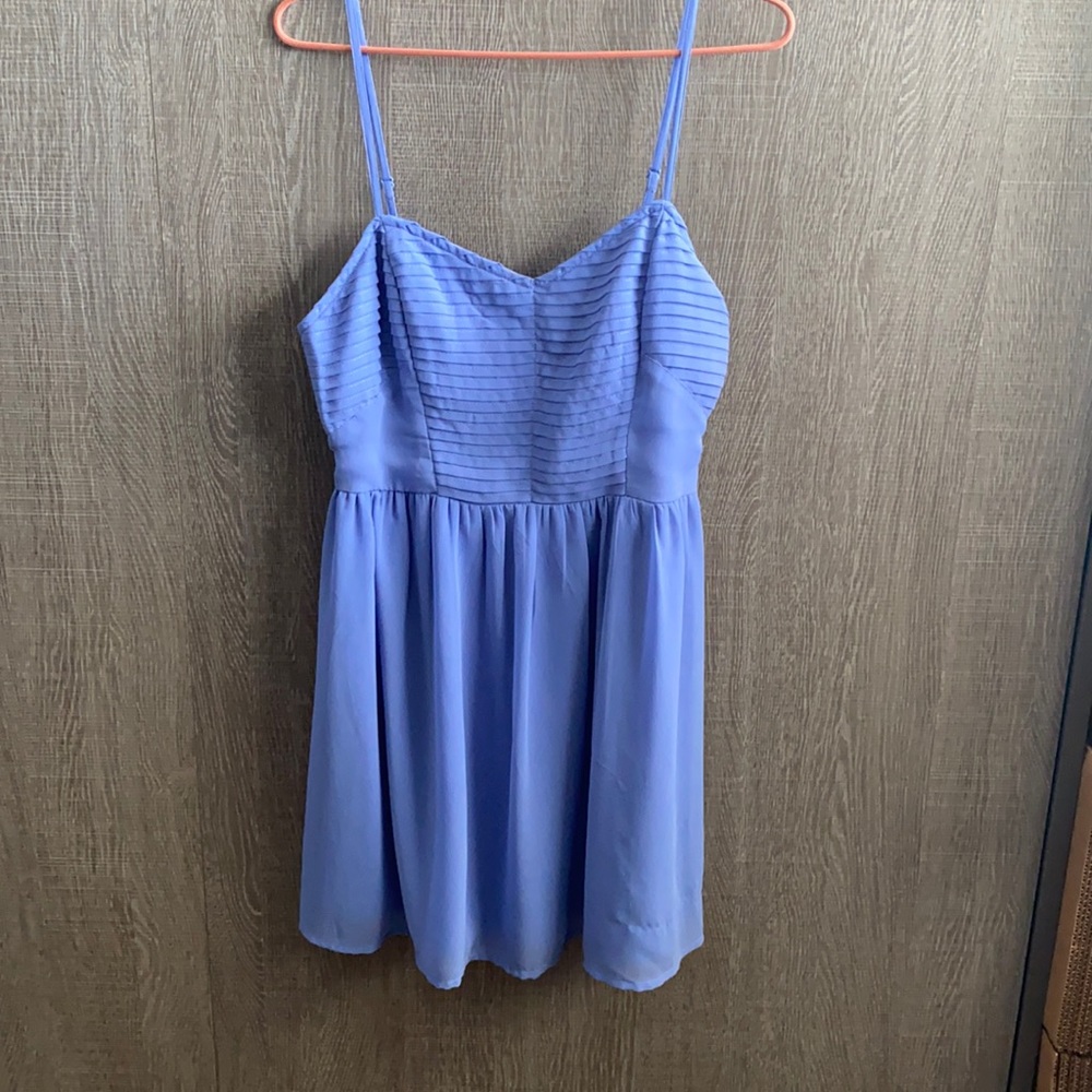 Periwinkle Blue Dress